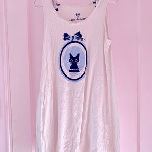 Cat shirt dress